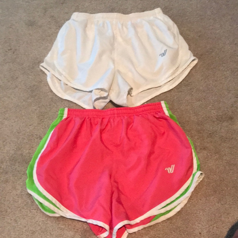 Lot of 2 varsity running shorts